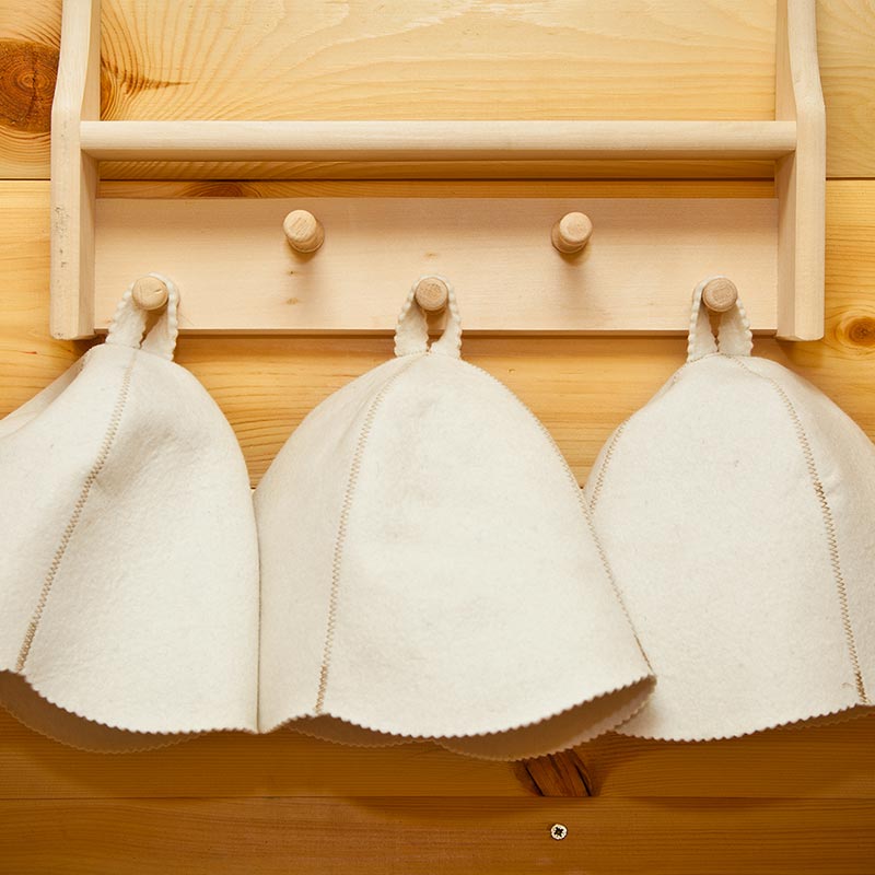why wear sauna hat in sauna